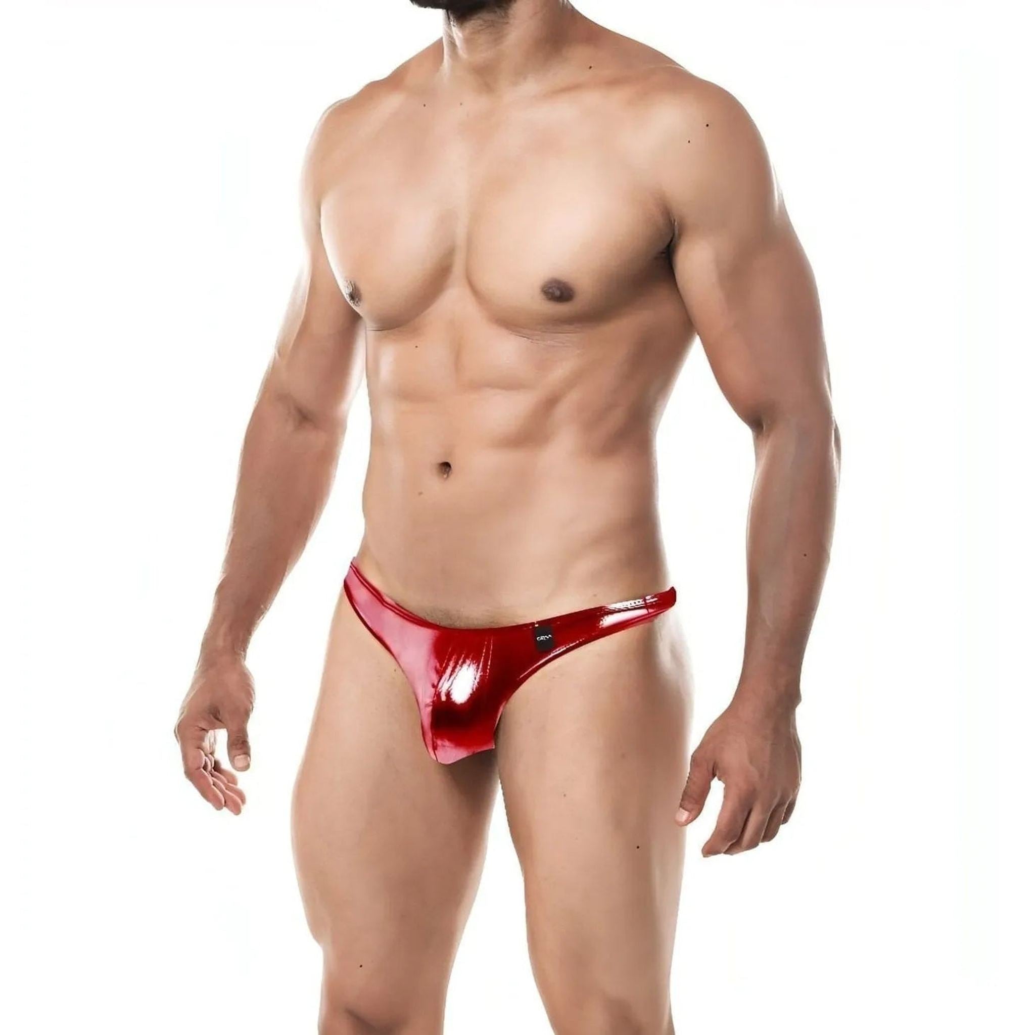 Perizoma Push Up Rosso Lucido