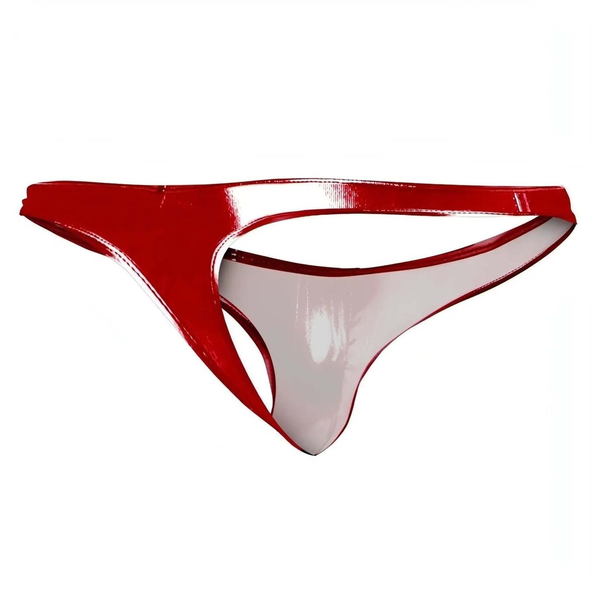Perizoma Push Up Rosso Lucido