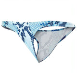 Perizoma Push Up Snake Skin
