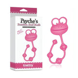 Confezione Psyche's Premium Anal Beads silicone rosa