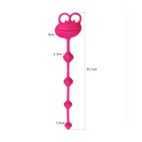 Misurazioni perline anali silicone rosa rana 26,7 cm