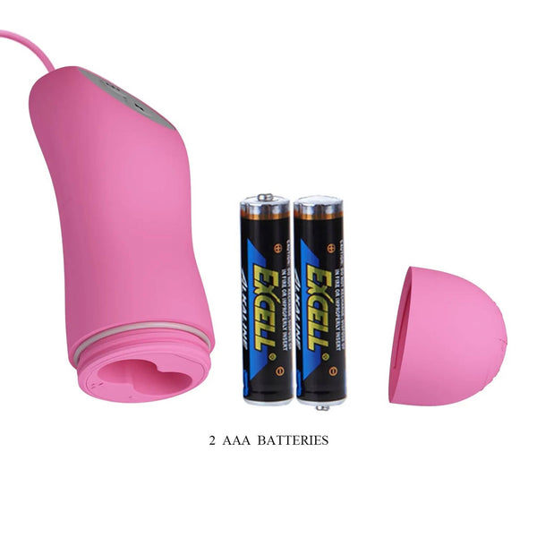 Pinze per capezzoli in silicone con vibrazione ed elettrostimolazione