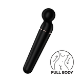 Vibratore Planet Wand-er nero pulsanti controllo FULL BODY