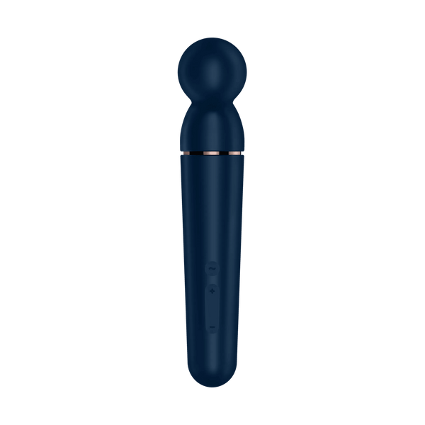 Pannello comandi vibratore wand Satisfyer Planet Wand-er blu scuro