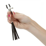 Playful Tassels - Stringicapezzoli con nappe nere