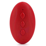 Telecomando wireless rosso per giocattolo sessuale con pulsanti diamante