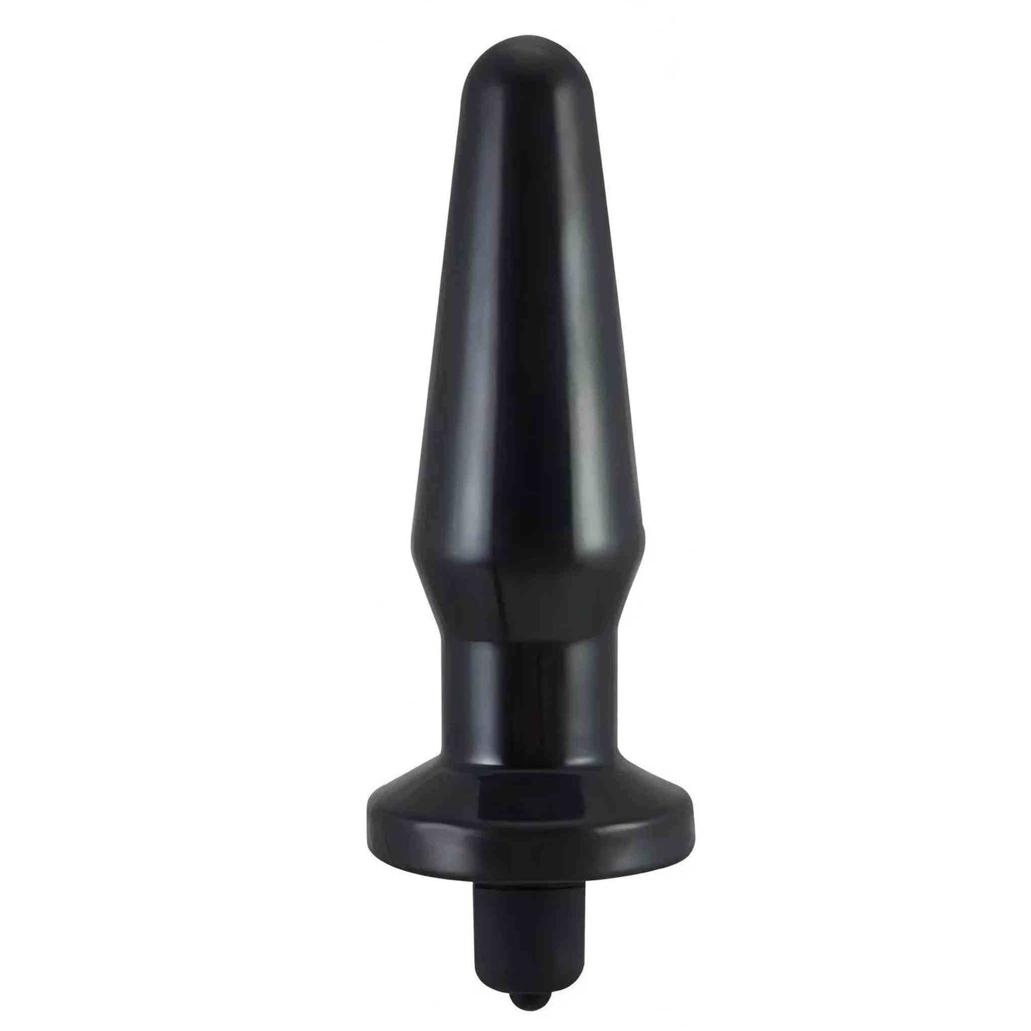 Plug Anale Vibrante 12.5 cm - Multispeed, Nero