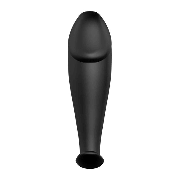 Plug Anale Vibrante Design con glande scolpito - 12 Modalità Di Vibrazione, Nero