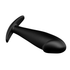 Plug Anale Vibrante Design con glande scolpito - 12 Modalità Di Vibrazione, Nero