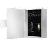 Plug Anale Wireless con Potente motore da 12 modalità di vibrazione - Ricaricabile, Impermeabile, Nero