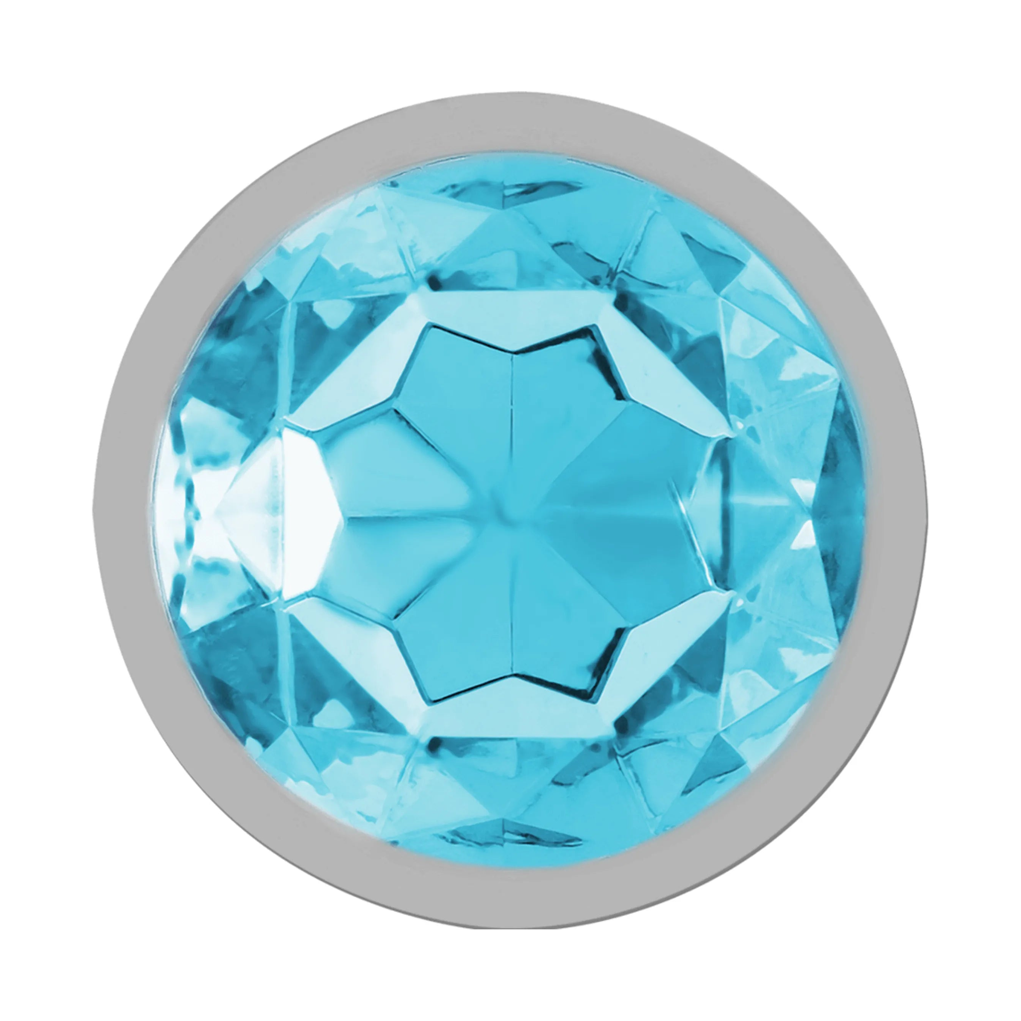 Plug Anale con Diamante Azzurro