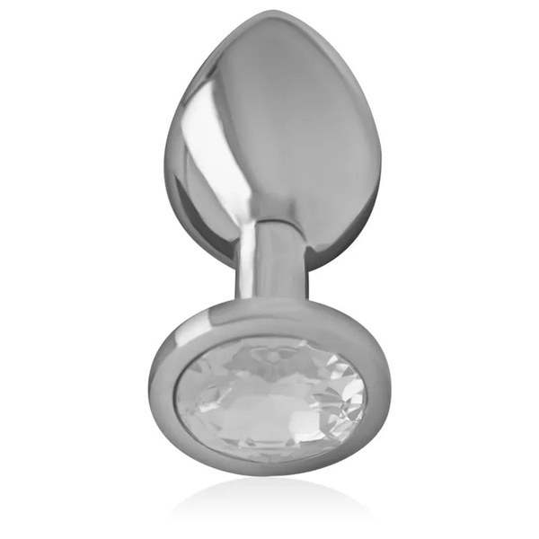 Plug Anale con Diamante Silver