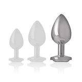 Plug Anale con Diamante Silver