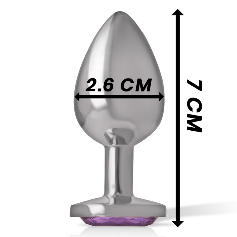 Purple Diamond Butt Plug