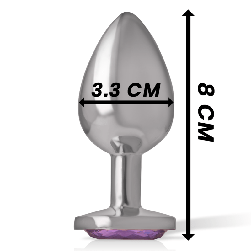 Purple Diamond Butt Plug