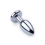Plug Anale in Alluminio Con Luce LED Controllato da APP o Telecomando Wireless