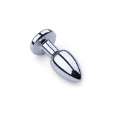 Plug Anale in Alluminio Con Luce LED Controllato da APP o Telecomando Wireless