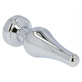 Plug anale in metallo Ace of Spades con Diamante - Rosso, Small
