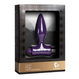 Plug anale in silicone con 7 modalità di vibrazione - Viola