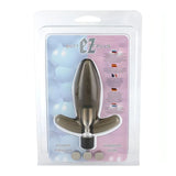 Plug anale vibrante multispeed - Grigio scuro