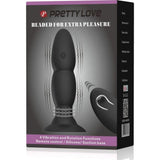 Plug anale vibrante wireless - Nero