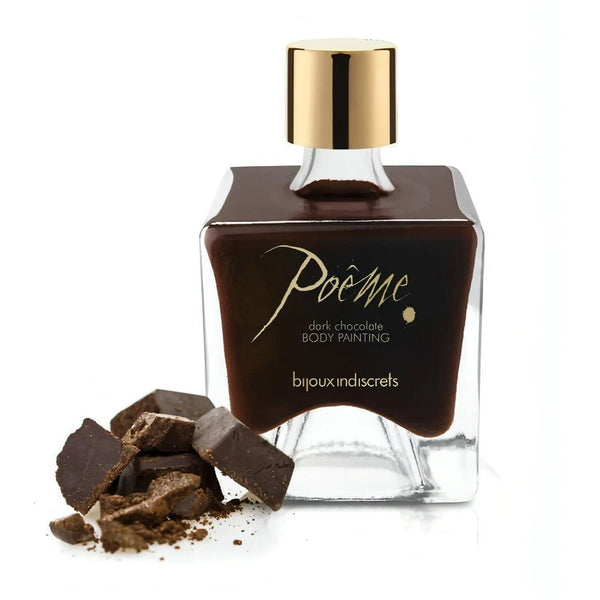 Body painting cioccolato fondente Poème texture cremosa e polvere cacao