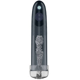 Pompa pene verticale con manichino in silicone interno e base adesiva trasparente