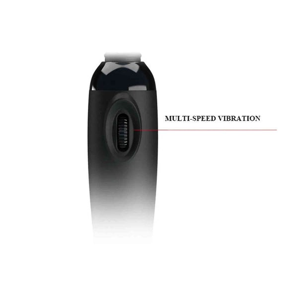 Power Wand Con Vibrazione regolabile - Nero