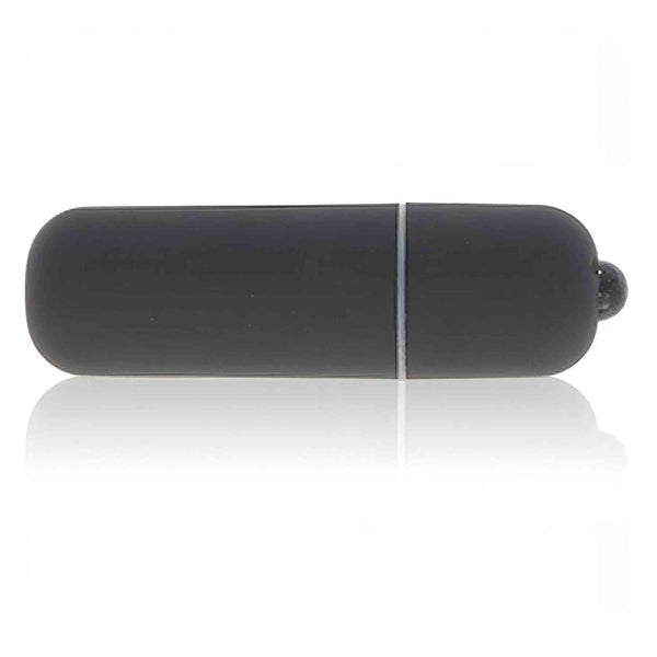 Premium Bullet Vibe Black - Silicone, Nero, 10 modalità di vibrazione