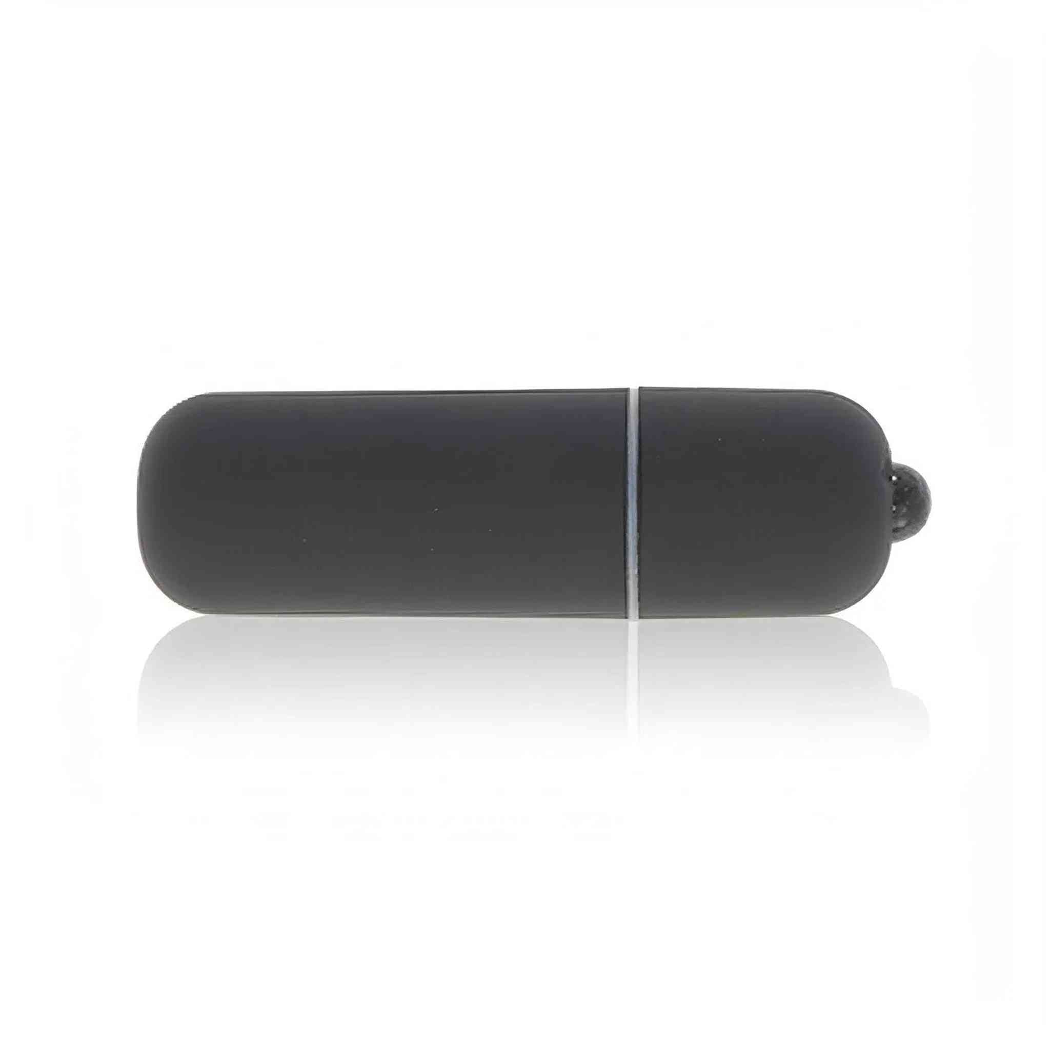 Premium Bullet Vibe Black - Silicone, Nero, 10 modalità di vibrazione