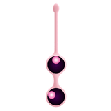 Sezione trasversale pallina Kegel rosa con sfere interne mobili