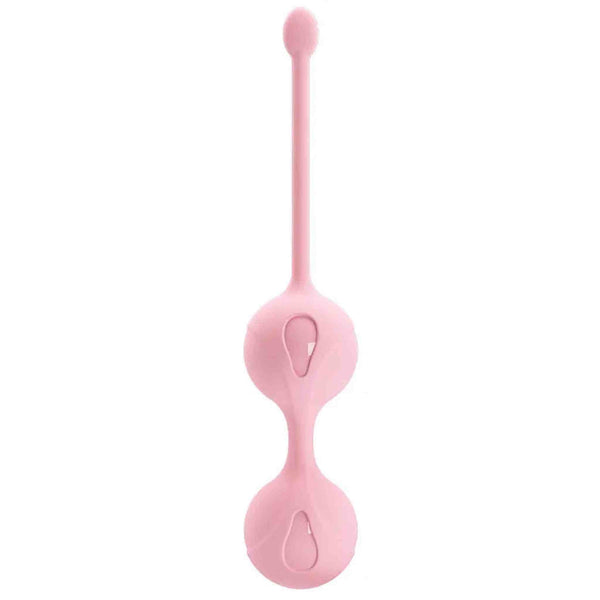 Pallina vaginale rosa Pretty Love con design ergonomico a due sfere