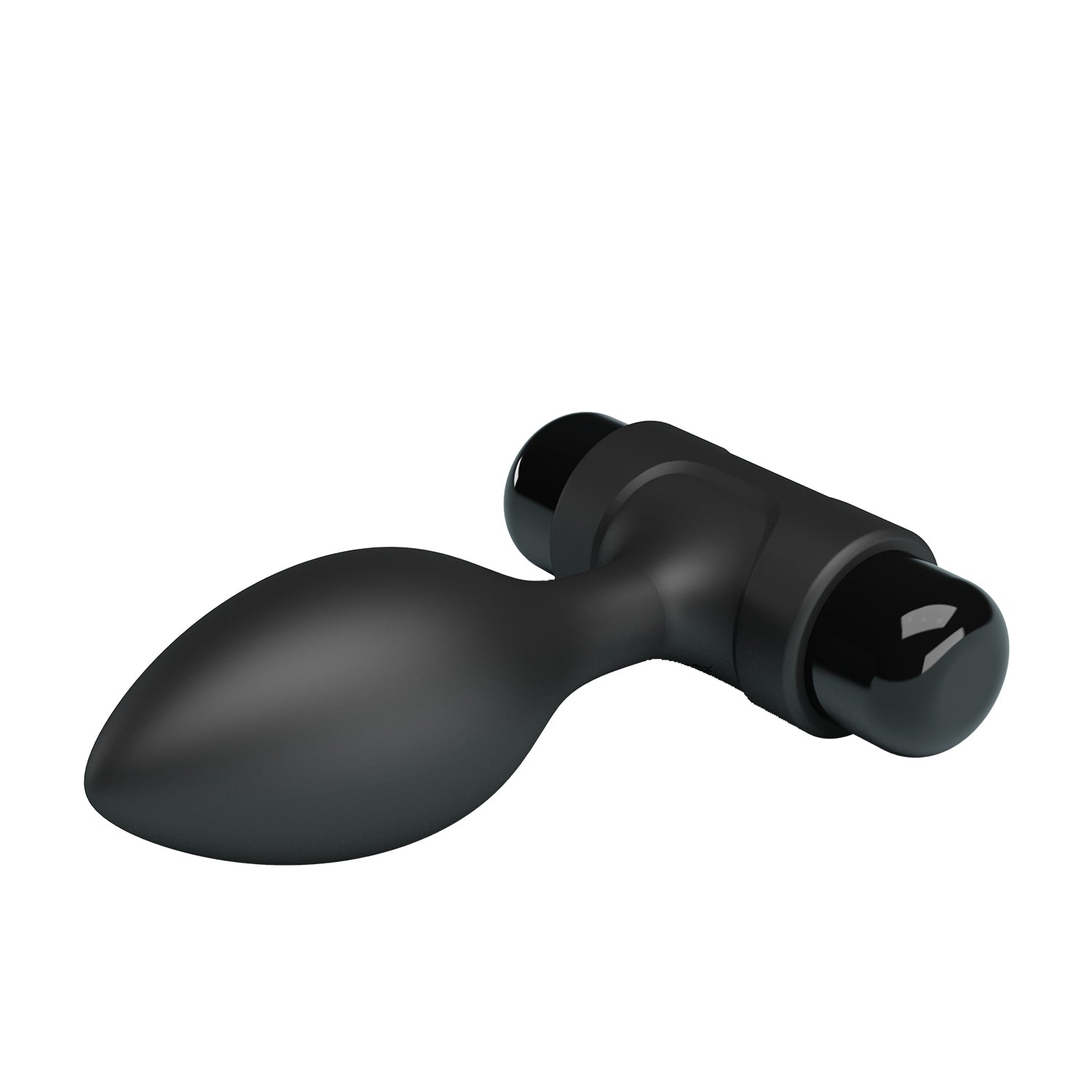 Pretty Love Vibra Butt Plug Black