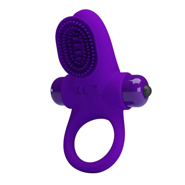Pretty Love Vibrant Penis Ring 2 Purple