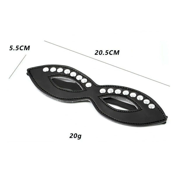 Privacy Open Eyes Mask - Black