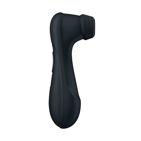 Vibratore Satisfyer Pro 2 Gen 3 in Silicone Nero Ergonomico Vista Laterale