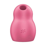Vibratore Satisfyer Pro To Go 1 rosa apertura superiore e logo SF inciso