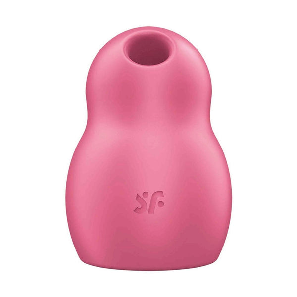 Vibratore Satisfyer Pro To Go 1 rosa apertura superiore e logo SF inciso
