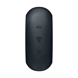 Satisfyer Pro To Go 3 nero con pulsazioni aria e vibrazione, vista frontale