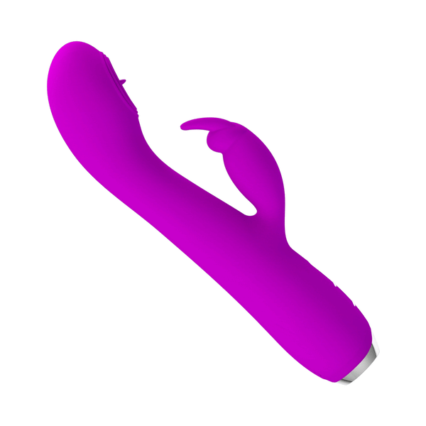 Rachel Vibratore Rabbit in silicone con Lingua Vibrante interna