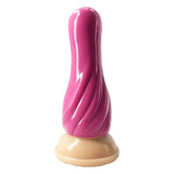 Realistic Bud Shape Penis with Anal Plug