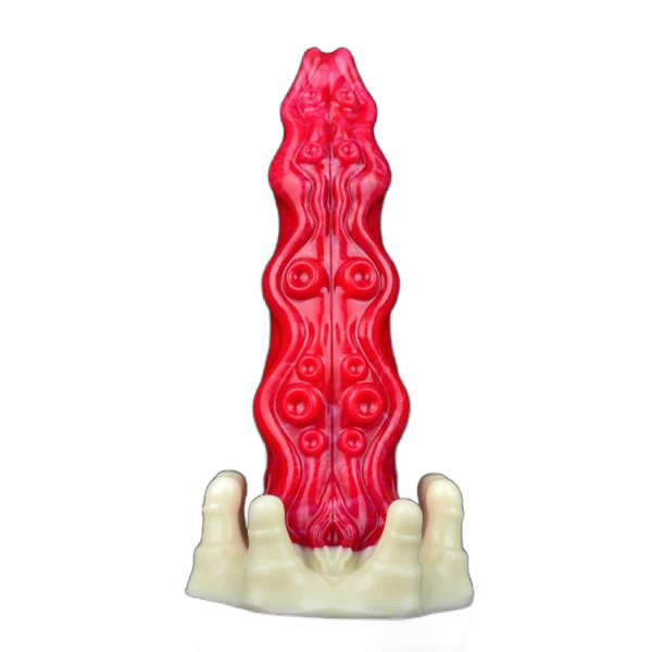 Red Devils Cyril Monster Penis Tentacle Silicone Dildo