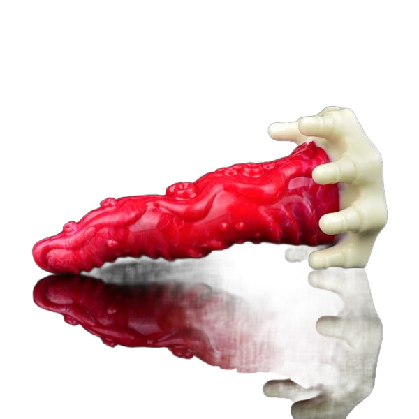 Red Devils Cyril Monster Penis Tentacle Silicone Dildo