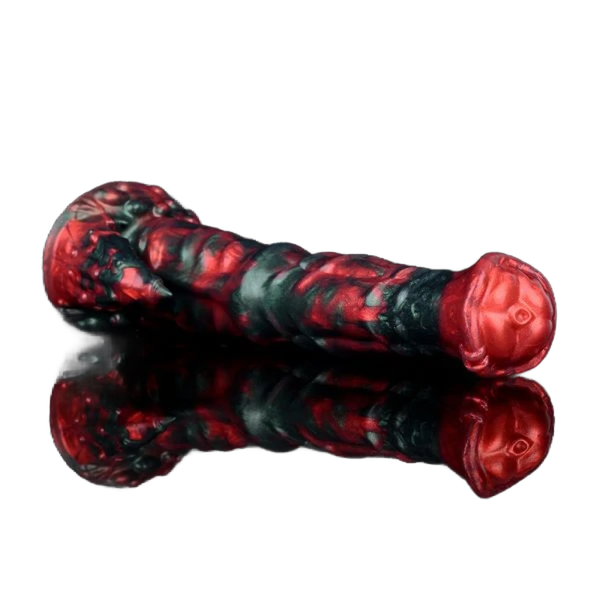 Red Devils Monster Dildo Silicone Dildo For Woman Masturbation