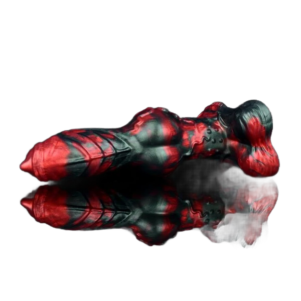 Red Devils Sampson Monster Penis Fantasy Dildo Silicone Dildo