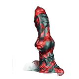 Red Devils Sampson Monster Penis Fantasy Dildo Silicone Dildo