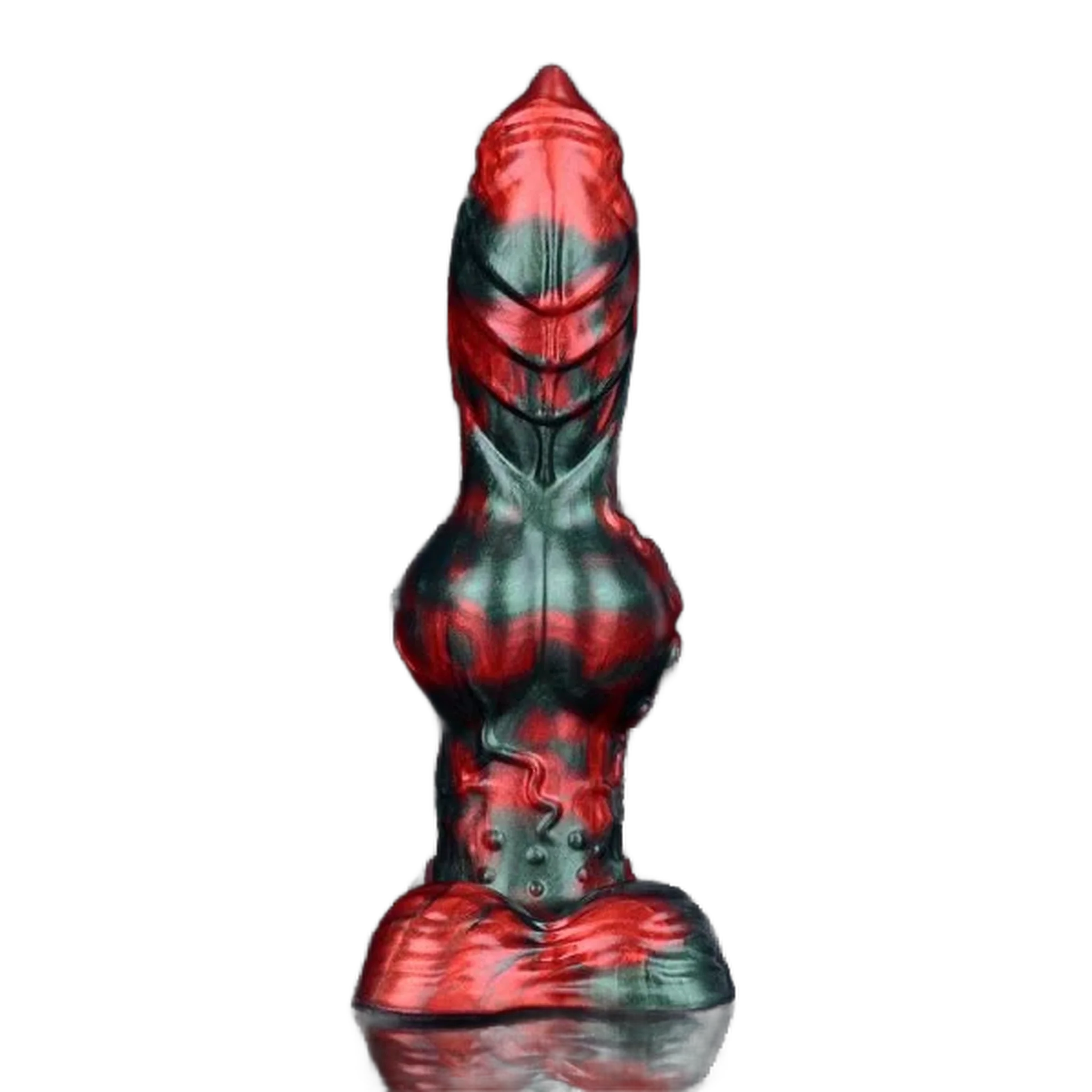 Red Devils Sampson Monster Penis Fantasy Dildo Silicone Dildo