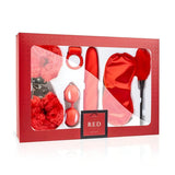 Scatola regalo rossa LoveBoxxx set completo giocattoli coppia con finestra trasparente