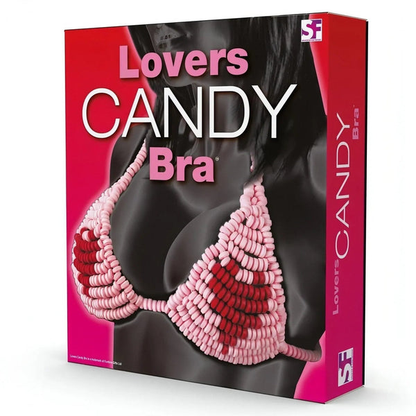Scatola regalo Reggiseno commestibile Lovers CANDY Bra marca Spencer & Fletwood