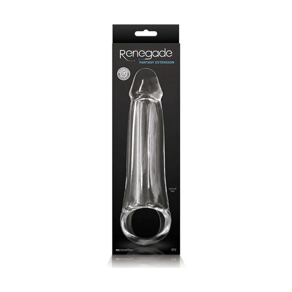 Confezione guaina fallica Renegade Fantasy Extension L in TPE BPA free